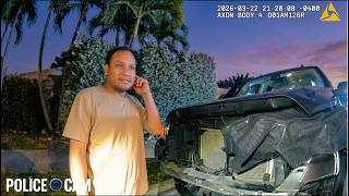 Police Surprise Hit-and-Run Driver Who Thought He Got Away