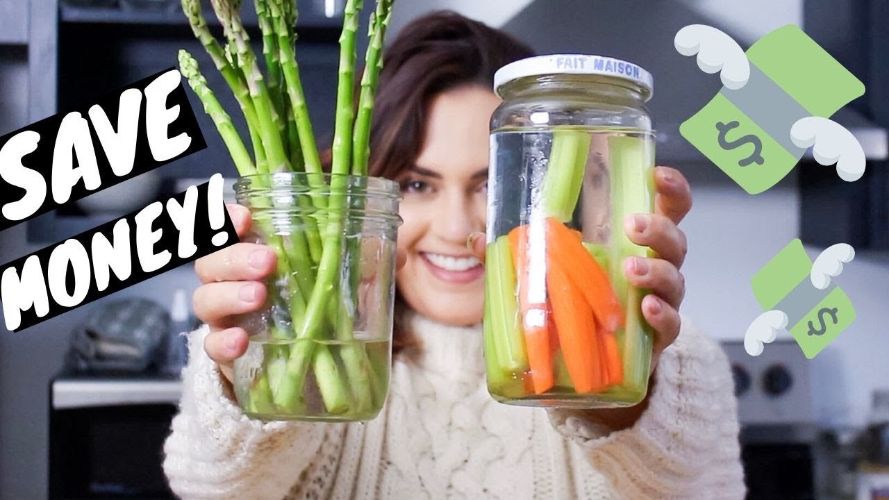 How to make groceries last longer! FOOD STORAGE TIPS - YouTube