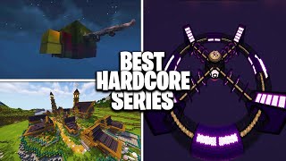 5 BEST Hardcore Minecraft Series You Should be Watching! (Best Hardcore Worlds)