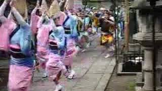 鯱ほこ連 阿波踊りオープニング
