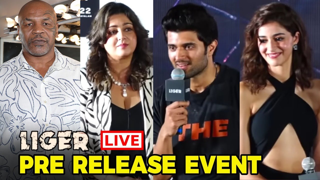 🔴 Live: LIGER Pre Release Event | Vijay Devarakonda, Ananya Panday, Puri Jagannadh