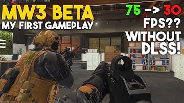 My First Ever Gameplay of Call of Duty MW3 Beta | Limited Time! 😑 #MW3Beta