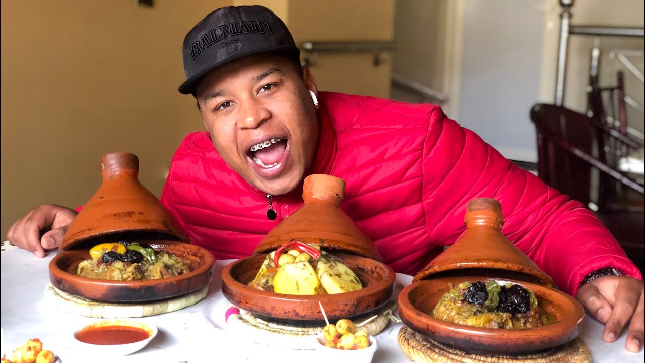 تحدي أكل 3 طاجين بسرعة 😱