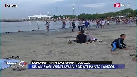 Libur Akhir Tahun, Ribuan Wisatawan Padati Pantai Ancol - iNews Sore 01/01