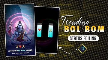🔥Trending Bol Bom 🙏  Status Editing In Alight Motion | Purulia New Bol Bom Song Status Editing 2025🌿