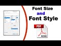 How to Change Font Size in PDF with Adobe Acrobat Pro 2020