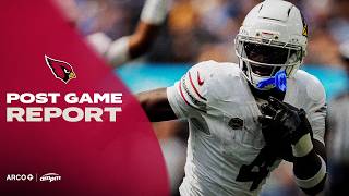 Postgame Report Week 1 vs LA Chargers | AZ Cardinals