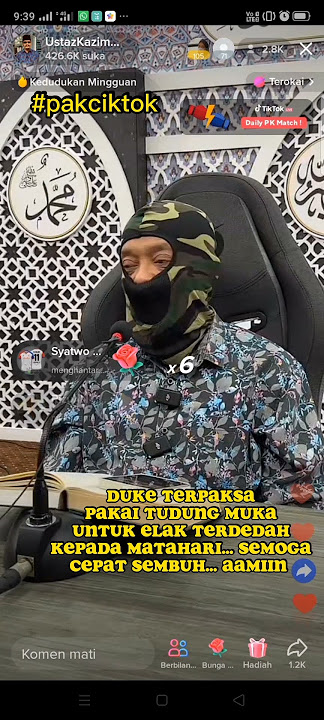 sedih‼️#ustazkazimelias pakai tudung muka utk elak terdedah matahari #tiktok #shorts #shortsvideo