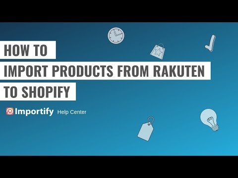How to import products from Rakuten to Shopify using Importify