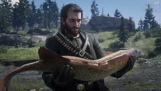 Red Dead Redemption 2 | Arthur and Bulk goes fishing 3