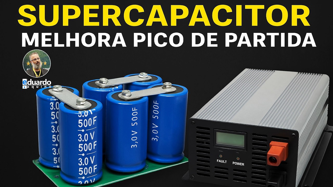 Inversor Off Grid Não Aguenta Motor? Veja se o Supercapacitor é a Solução na Energia Solar Off Grid!