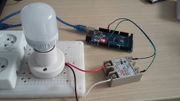DA94: MÔ HÌNH BẬT TẮT THIẾT BỊ ĐIỆN THÔNG QUA MODULE RELAY SSR BÁN DẪN VÀ ARDUINO