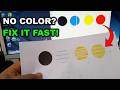 Epson Printer Not Printing Color? Fix it FAST with Power Cleaning!