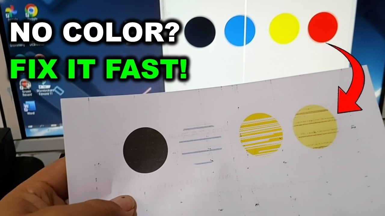 Epson Printer Not Printing Color? Fix it FAST with Power Cleaning ...