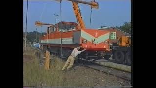 Hochbahn Akkulok 016 Anlieferung in Ochsenzoll - 21. Juli 1995 (Aufnahmen Ingo Stuth)