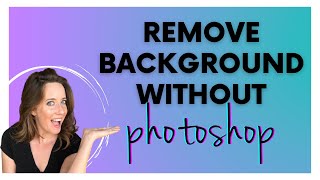 Remove any photo background without photoshop (easy)