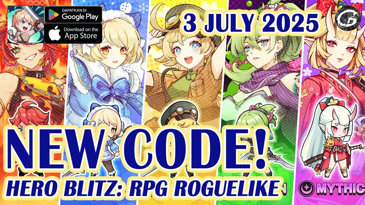 🎁 NEW CODE Hero Blitz: RPG Roguelike GIftcode & Redeem 3 July 2025 ...