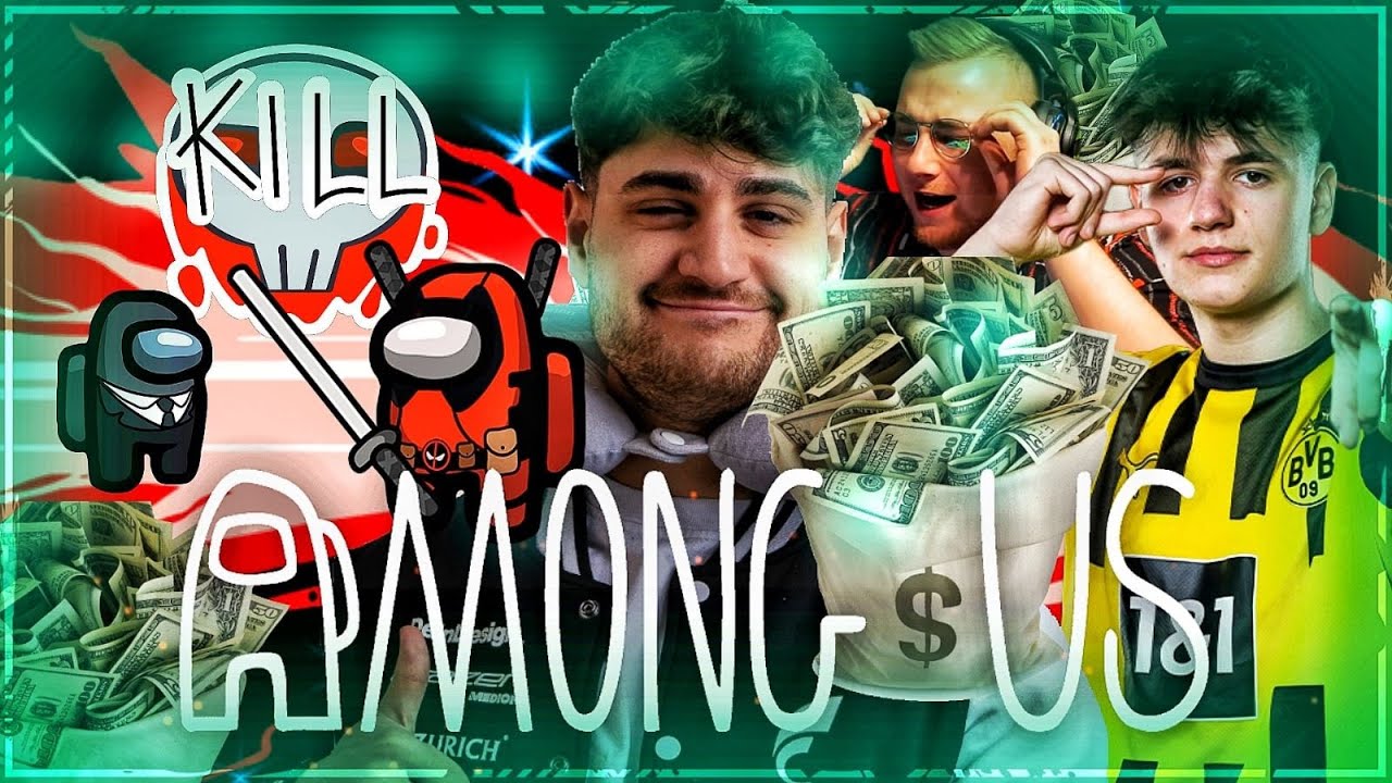 320€ IMPOSTOR RUNDE WIN MIT ELDOS!😱👑 Der BESTE AMONG US Spieler💥 mit Solution, Willy & Co🔥