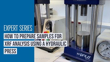 How to prepare samples for XRF analysis using a Hydraulic Press