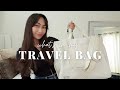 WHAT&#39;S IN MY TRAVEL BAG l BEIS East to West Tote + My Travel Essentials