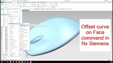 offset curve in face in nx siemens | offset in face feature command in unigraphics PLM software