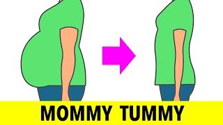 Get Rid Of Mommy Tummy: Workout To Lose Postpartum Belly