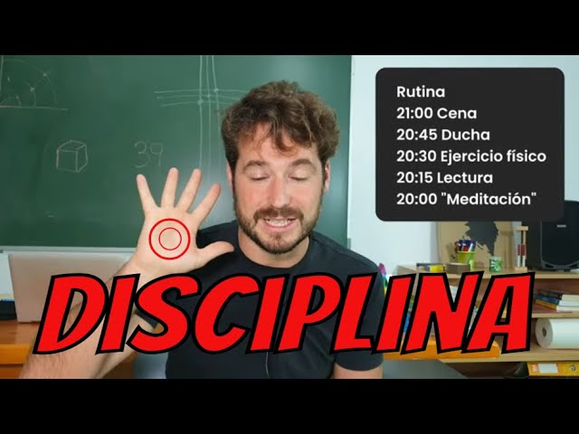 Estrategias para construir disciplina