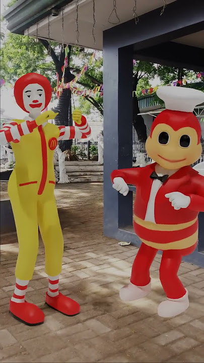Jollibee and Ronald Mcdo Dance Together
