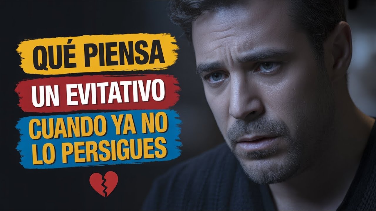 Qué Piensa un Evitativo Cuando Ya No Lo Persigues 👀💔 (Lo Que Nunca Te Dice)