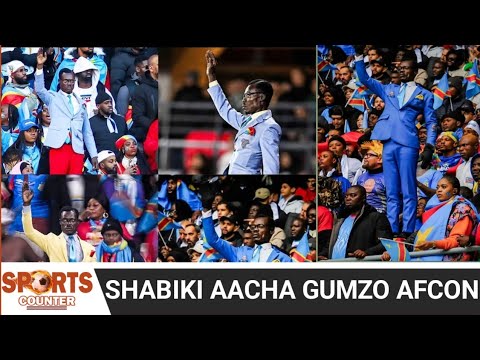 Duh SHABIKI WA CONGO AACHA GUMZO AFCON STAYLE YAKE YA USHANGILIAJI YAWAACHA MDOMO WAZI 