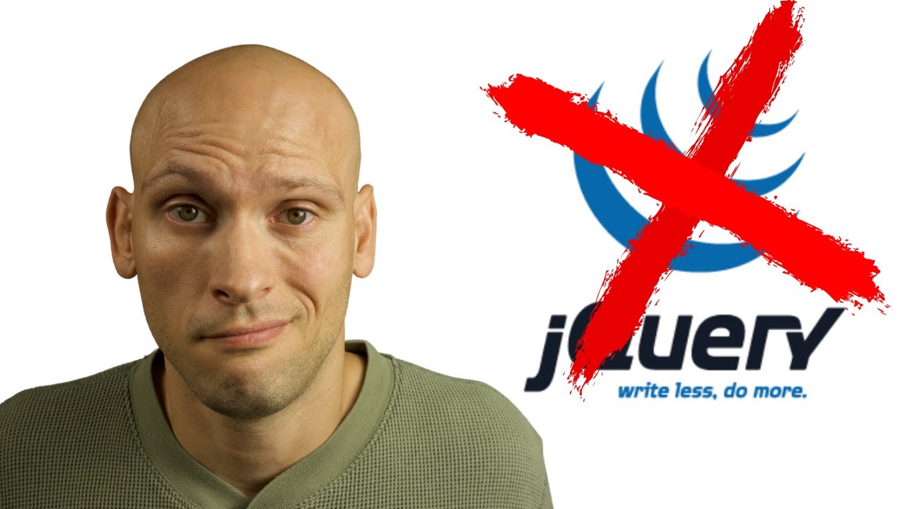 Don'T Waste Your Time Learning Jquery