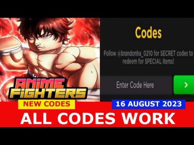 NEW UPDATE CODES* [⭐ NEW CODE] Anime Fighters Simulator ROBLOX, ALL CODES