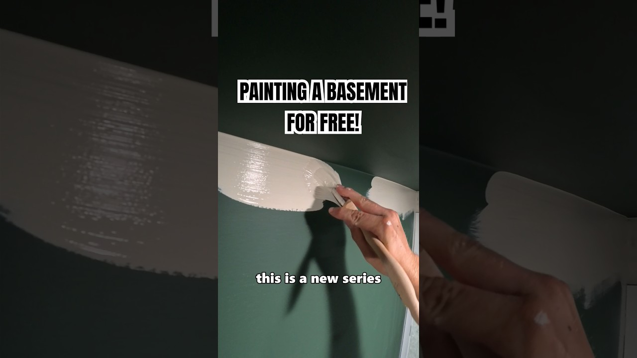 How I painted this basement for free! "Part Uno" 