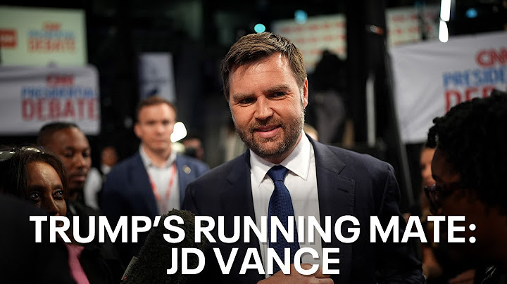 Trump VP Pick: Donald Trump names JD Vance as vice president running mate | KTVU