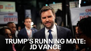 Trump VP Pick: Donald Trump names JD Vance as vice president running mate | KTVU