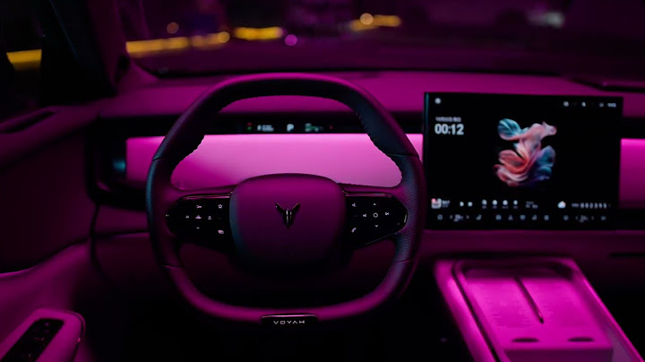 VOYAH Courage Interior Innovations