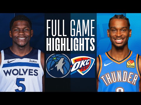 Game Recap: Thunder 129, Timberwolves 106