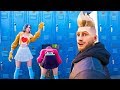 Falling in LOVE at Fortnite High School! Fortnite Short Film Animation