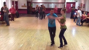 Fadi K Intermediate/ Adv class routine with Rasa Pauzaite - 25.3.14