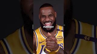 LeBron is Way Too Funny! 😂 #shorts #nba #basketball
