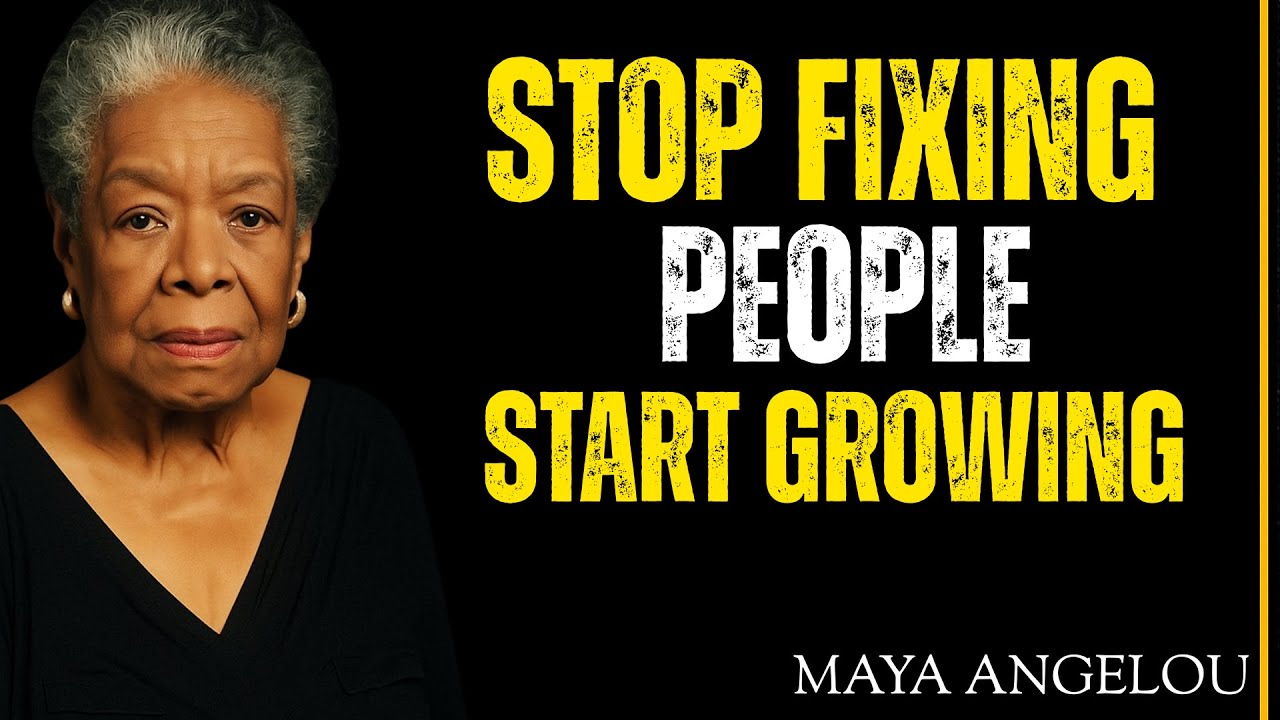Stop Fixing People, Start Growing | Inspirational Speech on Personal Growth & Emotional Intelligence