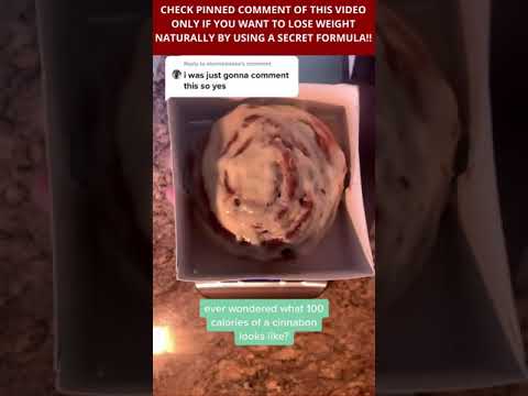 100 calories of Cinnabon looks like this #shorts hqdefault