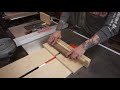 Video #4 - building a Sam Maloof inspired bench Video #4 - building a Sam Maloof inspired bench