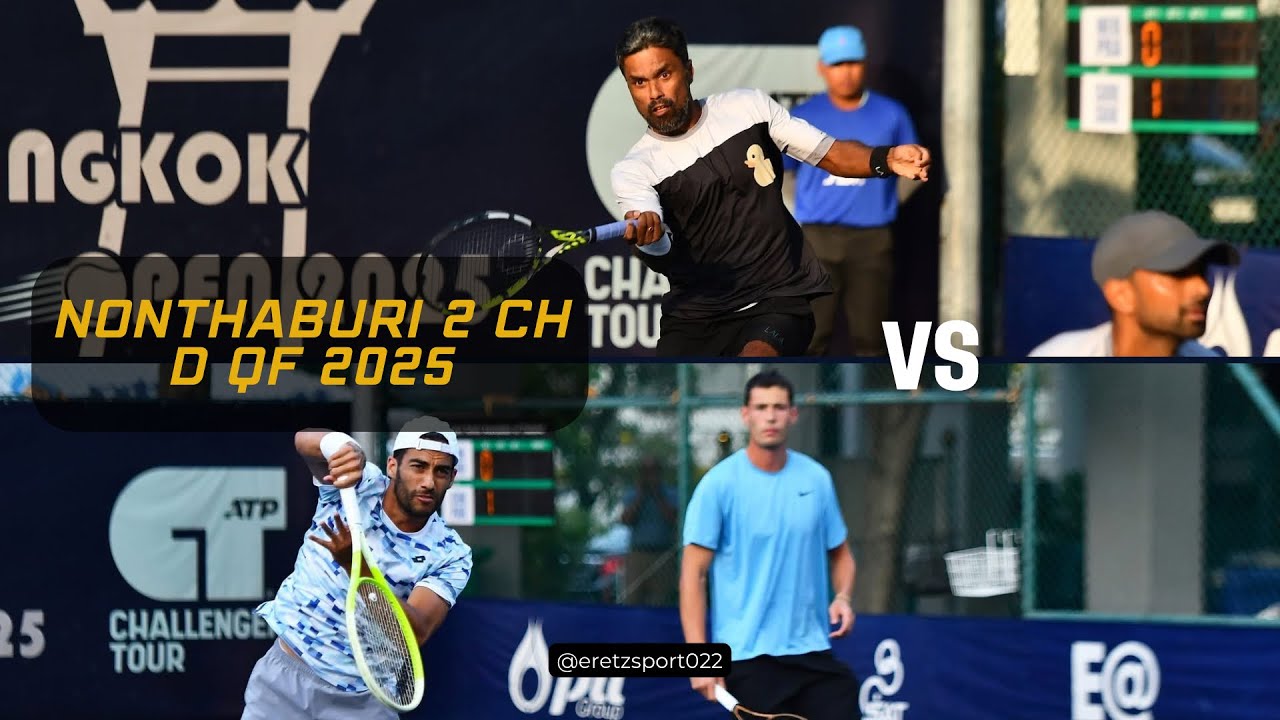 Nonthaburi 2 Ch D QF: J. Nedunchezhiyan/N.V. Sundar Prashanth v. Daniel Cukierman/Joshua Paris H/L