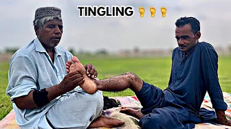 ASMR DEEP FEET & LEG CARE MASSAGE THERAPY MEN FOR TINGLES | FOOT REFLEXOLOGY MASSAGE | STRESS REMOVE