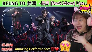 [REACTS] : KEUNG TO 姜濤 - 黑月 [Dark Moon] LIVE｜Mirror Feel The Passion Concert Tour 2024 (Hong Kong)