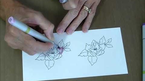 Copics 101   Basic Blending   Part 1