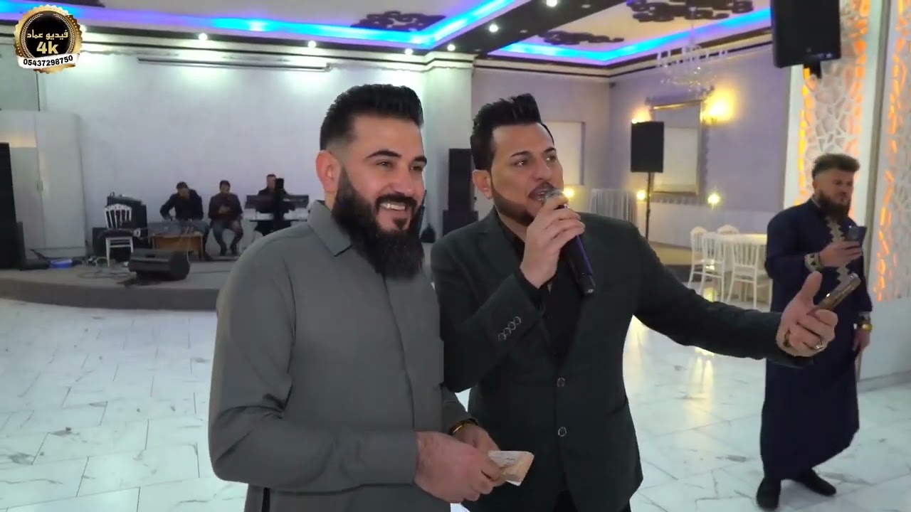 افراح البوسرايا العساف العريس مالك الفنان زياد عبوش العازف موسى الجاسم