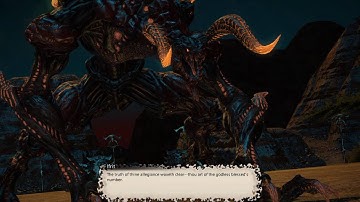 FINAL FANTASY XIV Online - My first time fighting Ifrit!