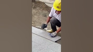 Granite Slab Paving Process for Sidewalks - Unique tools to boost efficiency and streamline work